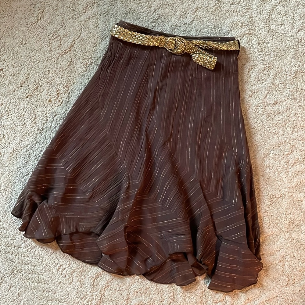 Byer girl skirt, size M, brown